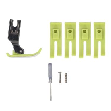 Imagem de Aço de aço de aço plástico de prensa plana Design universal sem ajuste Evite o desgaste para a caminhada Máquina de costura industrial Acessórios profissionais de costura com