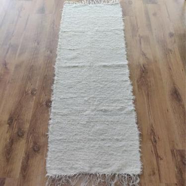 Imagem de Casa Coeva - Tapete Passadeira Algodão Cru Peludo Quarto 0,50 x 2,00