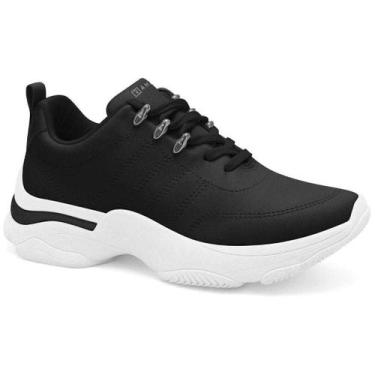 Imagem de Tênis Feminino Ramarim Sneaker Casual, Preto, 38