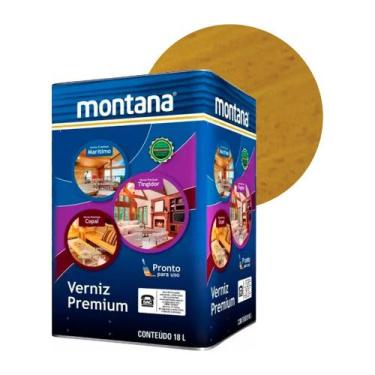 Imagem de Verniz Maritimo Madeira Natural Acetinado Montana 18 Lt