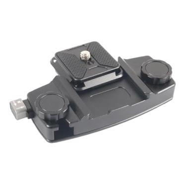 Imagem de NonMiFyR Clipe de montagem de alça de mochila para câmera, braçadeira universal antiderrapante, prática, compacta, resistente, de liberação rápida para