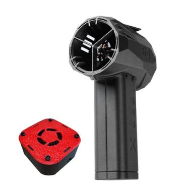 Imagem de QANYEGN Soprador de secador de turbos, espanador de ar sem fio, 64 mm sem escova de velocide velocide do motor Duster elétrico para computador, teclado, ao ar livre, casa