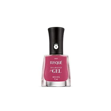 Imagem de Risqué Esmalte Diamond Gel Hibisco Rosa Cremoso 9 5 Ml