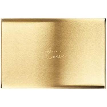 Imagem de Bandeja De Banheiro Bandeja De Vaidade De Moda Retângulo Hexágono Bandeja De Banheiro Bandejas De Joias De Ouro Bandeja De Servir Organizador Bandeja De Decoração De Casa De Ouro, Rectangle, S