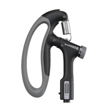 Imagem de Hand Grip Exercitador Profissional, Ajustável 10-100kg, Design Ergonômico, 16x14cm, com Contador Digital e Botão Reset