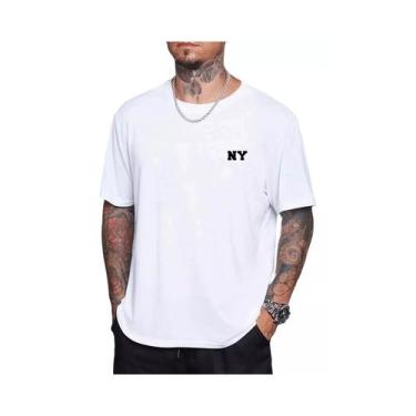 Imagem de Camiseta Ny Fashion Premium de algodão para homens - Lightbek Official