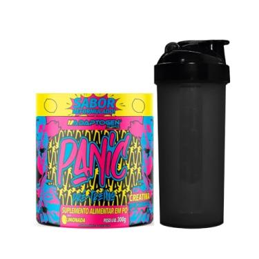 Imagem de Combo Pré Treino Panic 300g + Coqueteleira (Limonada, 300g)