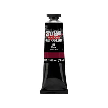 Imagem de Soho Urban Artist Tinta a óleo - malva, tubo de 50 ml - Cores a óleo mais valorizadas para pintura, excelente carga de pigmento