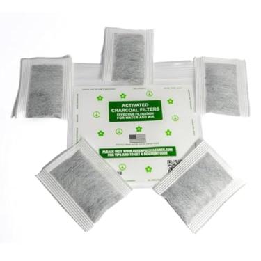 Imagem de Green Piece® Diaper Pail Deodorizer – Compatible with Diaper Genie – Activated Charcoal by Green Piece (Pack of 4 + 1)