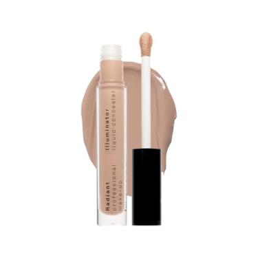 Imagem de Corretivo iluminador profissional radiante e removedor de manchas escuras - Funciona com base de maquiagem líquida natural e pó bronzeador - bastão corretivo e primer para olhos - (09) bege escuro