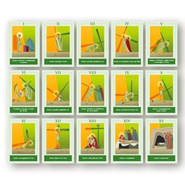 Imagem de Cf 2022 - Kit Pôsters - Estações Da Via-Sacra