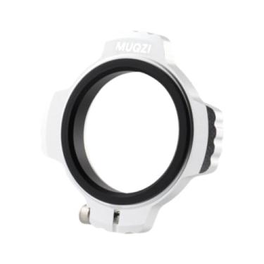 Imagem de UGPLM Ajustador de corrente de bicicleta, manivela, suporte inferior de liga, reparo, fácil instalação, substituição, manutenção, atualização, peça, Prata