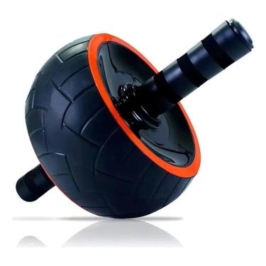 Imagem de 2X Roda Rolo Abdominal Lombar Grossa Musculação Profissional