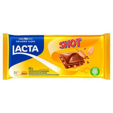 Imagem de Chocolate Lacta Shot 80g