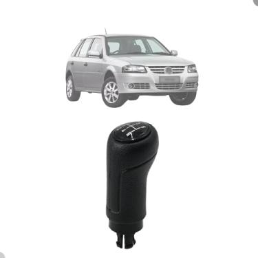 Imagem de Manopla Bola de Câmbio Gol G4 2006 07 08 - Ré Trás - Aro Preto