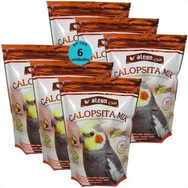 Imagem de Alcon club calopsita mix 550g kit com 6