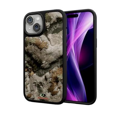 Imagem de cellhelmet Capa Fortitude para iPhone 15 Plus | Compatível com MagSafe | Proteção dupla | Certificado de teste de queda | Capa durável à prova de choque para iPhone 15 Plus Mossy Oak | Terra Gila em