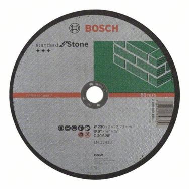 Imagem de Disco Corte Para Pedra 230mm Grão 30 - 2608.603.180-000 - Bosch Disco Corte P-pedra 230...