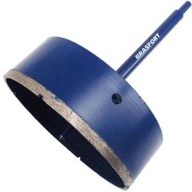 Imagem de Serra Copo Diamantada Com Haste 130mm - 7955 - Brasfort