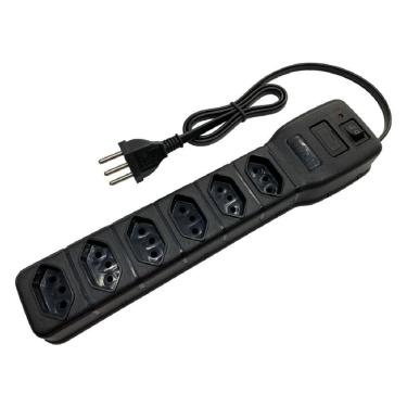 Imagem de Filtro De Linha Power Line Plps6t Plástico Bivolt 1540va - 21442 - Multicraft