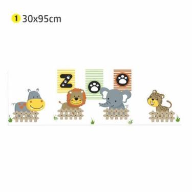 Imagem de Adesivo de Parede Zoológico - Shoppingnet