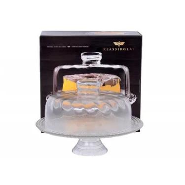 Imagem de Boleira Cake Dome Klassikglas Ruvolo 32,5 Cm Tampa De Vidro