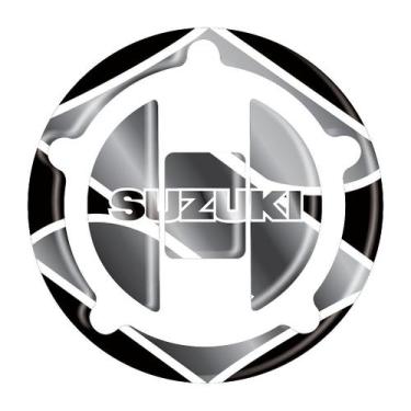 Imagem de Adesivo V-Strom Compatível Tank Pad Bocal Resinado - Protetor Adesivo 