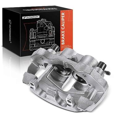 Imagem de A-Premium Conjunto de pinça de freio a disco com suporte compatível com modelos selecionados Dodge e Jeep - Durango 2011-2018, Grand Cherokee 2011-2017 - lado esquerdo do motorista dianteiro