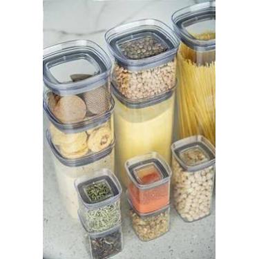 Imagem de Pote Hermético Organizador Block 2 Litros - Transparente - OU