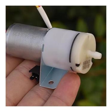 Imagem de DC 24 V grande fluxo 370 bomba de ar de arranque eletrônico bomba de diafragma vácuo pressão negativa sucção com suporte WWECCQIJ