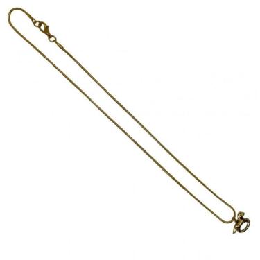 Imagem de Corrente Dourada Com Pingente Cavalinho 1,7 Cm