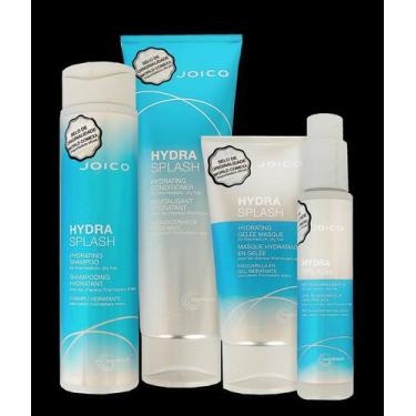 Imagem de Kit Joico Hydra Splash - Shampoo, Cond., Máscara e Leave-in