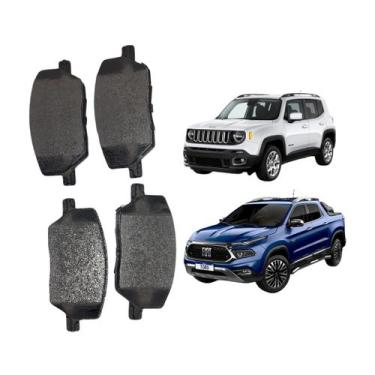 Imagem de Pastilha de Freio Fras-le Dianteira Renegade 1.8 E-Torq 1.8 L 16V Dohc