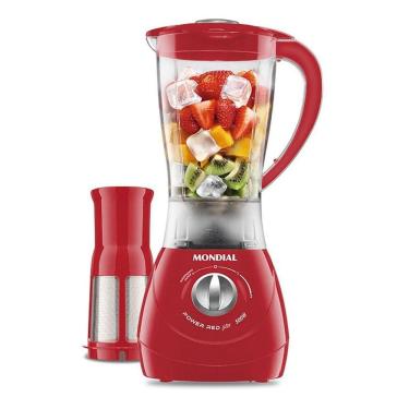 Imagem de Liquidificador Mondial Power 2 Red L-77 500W 127V Vermelho