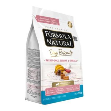 Imagem de Petisco Fórmula Natural Dog Biscuits Batata Doce Cães Adultos 250g - F