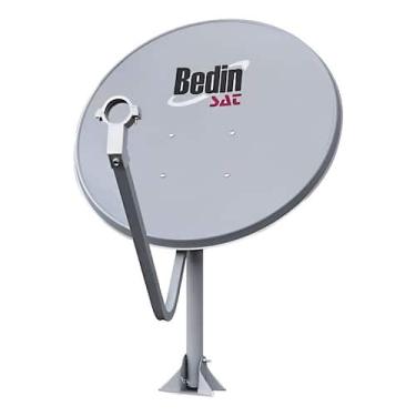 Imagem de Antena Digital Chapa Parabólica Bedinsat 60cm Ku