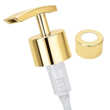 Imagem de Kit Válvula Saboneteira com Tampa Aromatizador - 5 Cores - Para Shampoo e Sabonete Líquido - Rosca 28/410(DOURADA)