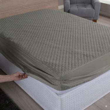 Imagem de Protetor de Colchão Queen Impermeável Matelado Qualidade Premium e Con