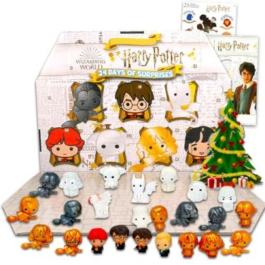Imagem de Harry Potter Minifiguras De - Pacote Com 24 Miniaturas Misteriosas, Adesivos E Muito Mais, Conjunto Para Crianças