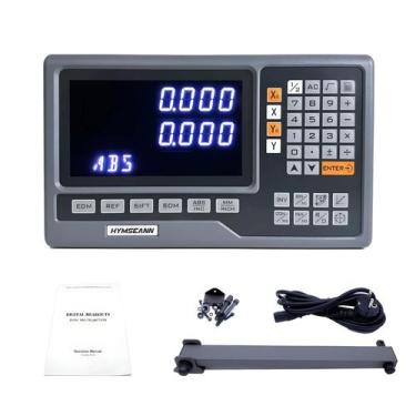 Imagem de Máquina De Fresagem De Torno De 2 Eixos Com Grande Display DRO Leitura