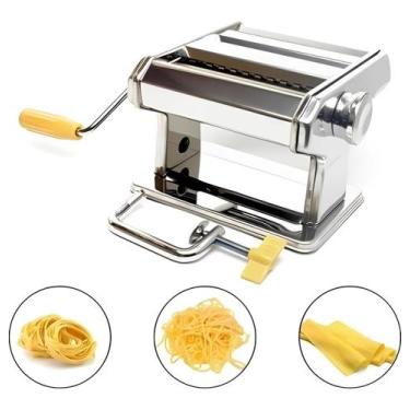 Imagem de Máquina fazer Massa Macarrão Pastel espaguete manual caseiro - ZEM