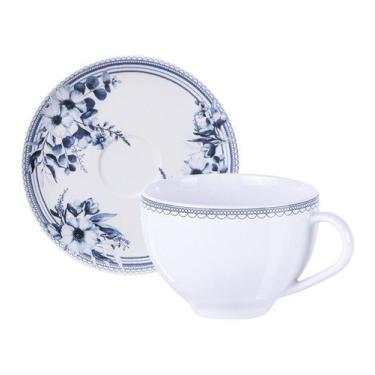 Imagem de Xícara Para Chá Avulsa 250ml Azzura Porcelana Tramontina