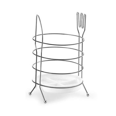 Imagem de Porta Talheres Querida Escorredor Cobre Rose Gold Luxo