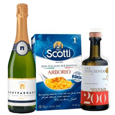 Imagem de Kit Risoto Perfeito Espumante Brut + Azeite de Oliva