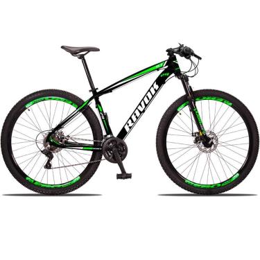 Imagem de Bicicleta Aro 29 Freio A Disco Hidráulico 24 Velocidades Shimano Tx800 Cor:verde;tamanho:15"