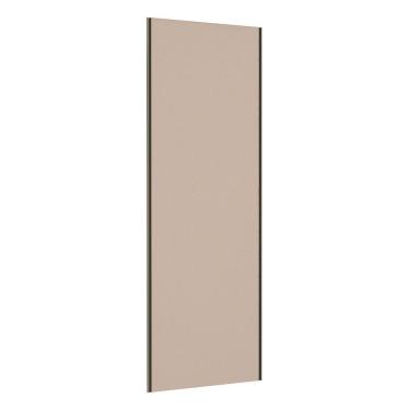 Imagem de Porta De Correr Closet 80cm - Puxador Perfil Inox