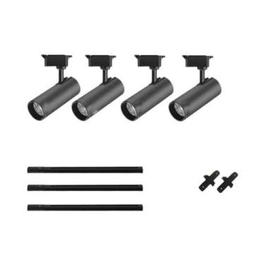 Imagem de Conjunto De Lâmpadas De Trilho LED COB De 30W 220V Para Iluminação De 