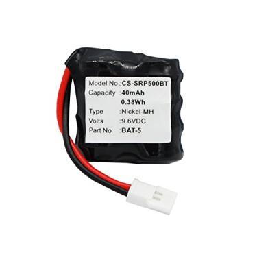 Imagem de 40mAh Sistema de alarme Bateria de substituição,Compatível com SR-i500,SR-i600,SR-i800,SR-i900R