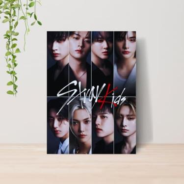 Imagem de Genérico, Quadro Decorativo Kpop Stray Kids A4 | Placa MDF 001