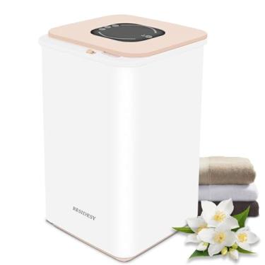 Imagem de RESIDESY Aquecedores de toalhas balde para spa/banheiro cabe 2 toalhas grandes cobertores